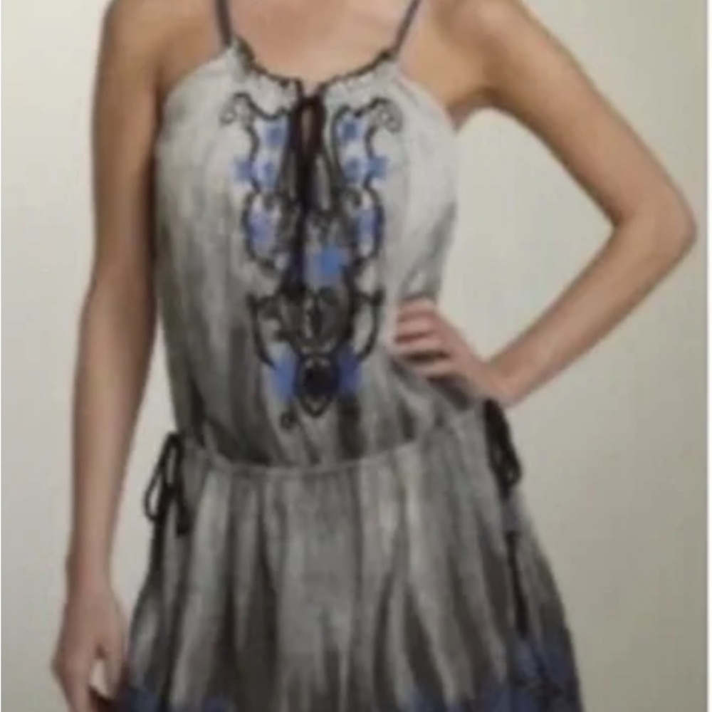 Free People El Rey Vintage embroidered top size 2